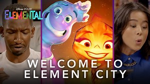 “The only way to get close to appreciate it is to see it on the big screen.” Take a deep dive into Element City with the cast and filmmakers of Disney and Pixar’s #Elemental. See the movie in 3D, only in theaters June 16! Get tickets now: https://www.fandango.com/elemental | Pixar
