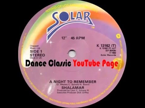 Shalamar - A Night To Remember (Extended)