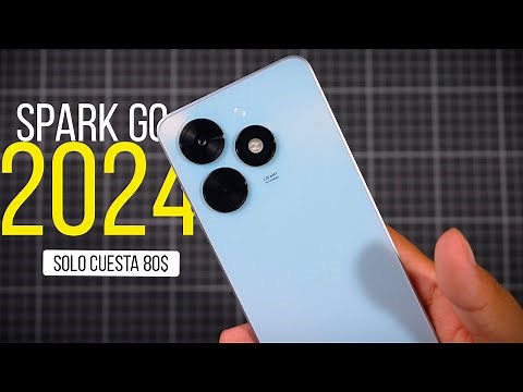 TECNO SPARK GO 2024 UNBOXING in SPANISH with Dual 90Hz Speakers for Only $80