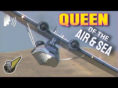 WW2-Era Catalina Flying Boat Low & Loud