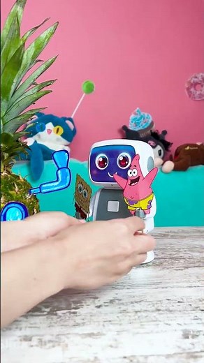 🧽 Make SpongeBob’s Pineapple House! So Cool! 🍍 #EasyCraft #CartoonFun