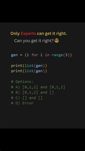 Yuvraj Vij on Instagram: "Only Experts can solve this, Can You? 😎💪 Follow @bitsbyuvi #coding #trending #python [ai ,machinelearning, dsa]"