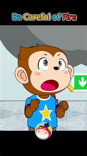 Be careful of fire 2 #safetyman #fire #forkids #redmon