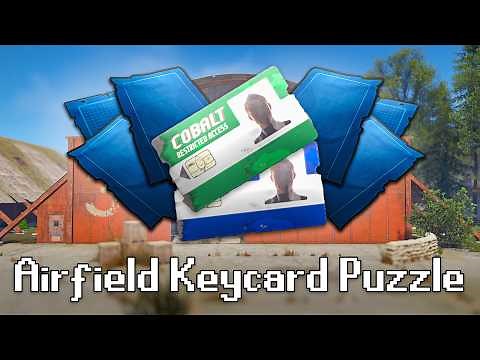 How to Solve the Airfield Keycard Puzzle in Rust - Complete Beginner Guide (2025)