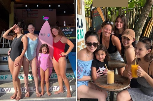 Here’s how Andi Eigenmann and her sisters Max and Stevie spent their bonding time in Siargao | ABS-CBN Entertainment