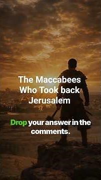 The War That Saved Jerusalem (167 BC) #historyshorts #jerusalem