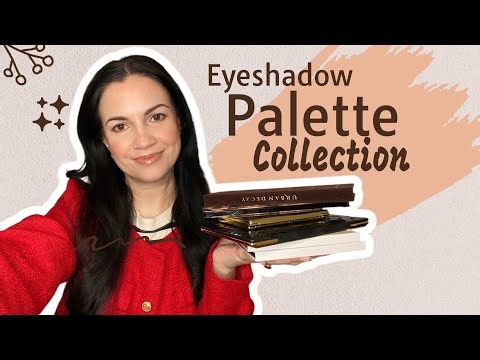 Eyeshadow Palette Collection 2026 Pt 2! Lots of old palettes!