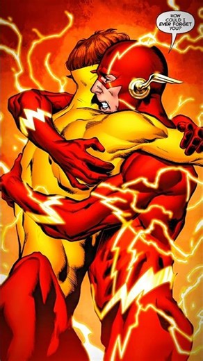 The Reunion 🤯 The Flash Saves Wally West From The Speed Force 🤯 #dccomics #shorts