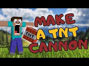 How to Make a TNT Cannon in Minecraft | Minecraft Tutorial (2025)