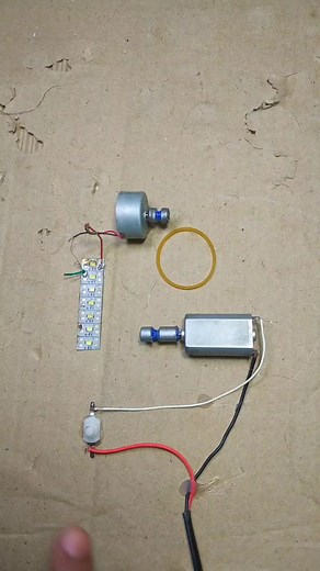DC motor generator and LED light project #india #tiktok #viral #reels #shortsvideos | sarkar toys