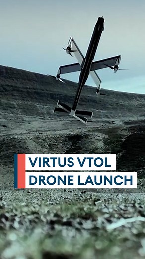 44K views · 581 reactions | Speed, stealth and strikeVirtus brings smart firepower to the skies☁️ STARK UK, Managing Director gives us a closer look at the AI-powered loitering munition that is proving to be deadly to Russian tanks See our FULL report ➡️ https://brnw.ch/21wXNJH | Forces News | Facebook