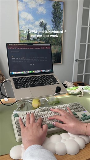 not my best work :/ #keyboardasmr #keyboards #keyboard #keyboardreview #typingtest