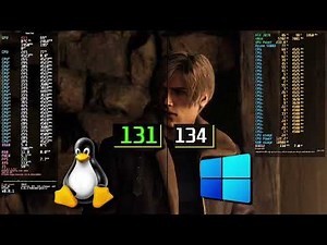 Linux vs Windows Benchmark Resident Evil 4 Remake