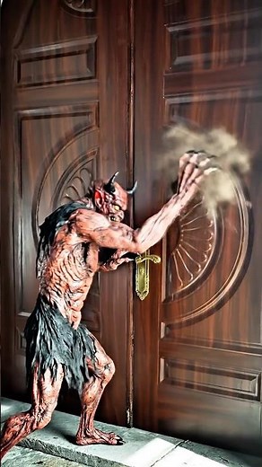 Baby Gets Pranked by a Funny Demon Knocking on the Door! #martialarts #couple #truongcontv