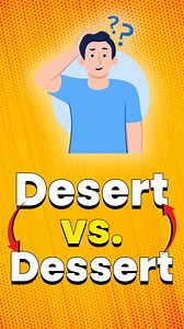 How Do You Pronounce "Desert" & "Dessert" in English? #reels #instareels #englishwithyousaf #learnenglish #pronunciation #englishgrammar | English with Yousaf | Facebook