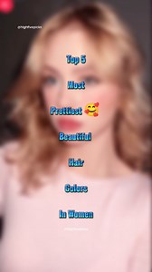 Top 5 Most Prettiest 🥰 Beautiful Hair Colors | Top 5 | . #top5 #pretty #haircolor #highfivepicks #viralreels | Highfive Picks
