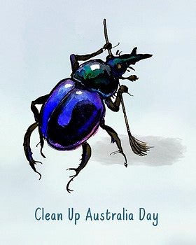 Happy Clean Up Australia Day! Let’s do something kind for our wildlife. Picking up a little today helps keep their homes safe tomorrow. 🌿💛 | May Gibbs