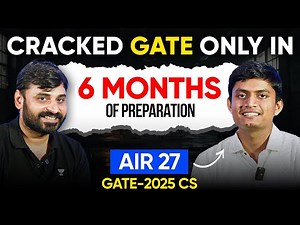 Proven Strategy To Crack GATE In 6 Months | GATE 2025 Success Story | Shikhar With Ankit Doyla Sir