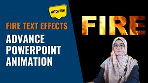 This video will show you how to create a Fire Text Effect on PowerPoint. This effect can create a fiery look for your slides or add an element of interest to your presentation. #PowerPoint #Powerpoint365 #powerpointpresentation #powerpointtutorial #PakCollege #powerpointskills #powerpointtemplates | Pak College of Computer & Business Education