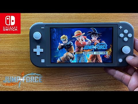 Jump Force - Deluxe Edition Nintendo Switch Lite Gameplay