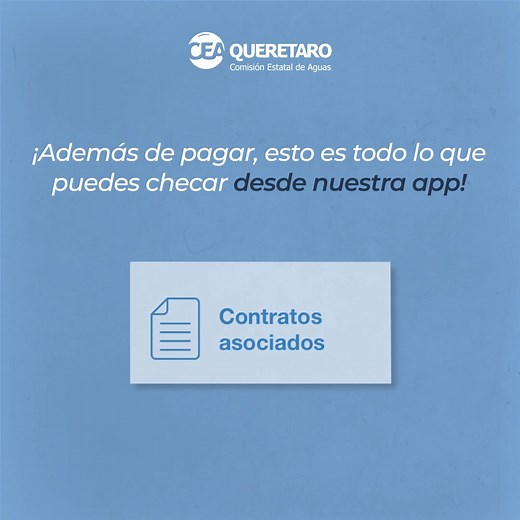¡Descarga la app CEA para simplificar tus pagos y trámites! | Comisión Estatal de Aguas Querétaro