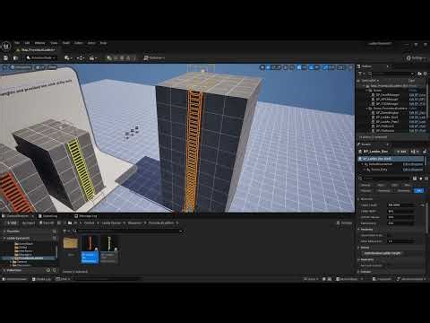 Ladder System (v2.0.0) | Dev Preview #1 Procedural Ladders