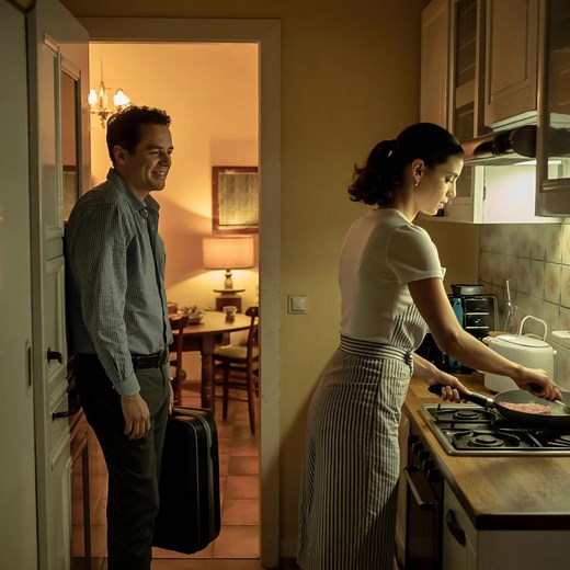 A Hasty Goodbye: A Parting in the Car and the Return Home… He...