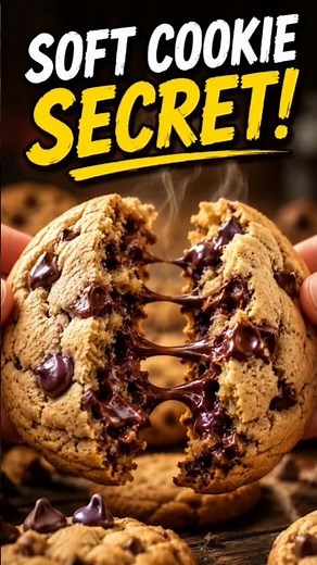 The BEST Soft Chocolate Chip Cookies You'll Ever Make! #shortsfeed