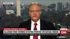 21K views · 455 reactions | “We have documents and we have videos…definitely there have been war crimes" U.S. Representative for the Syrian Democratic Council, Bassam Ishak, tells Becky that Pro-Turkish forces are committing human rights abuses against religious minorities. Watch the full interview: https://cnn.it/2Nb84wA | CNN Connect the World | Facebook