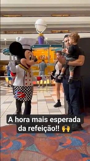 ⭐ Mickey ⭐ 👨‍🍳🧑‍🍳 Chef Mickey's. Disney Contemporary Resort #refeiçãoperfeita