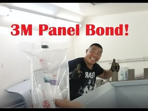 Installing Metal Floor Using 3M 8115 Panel Bond.