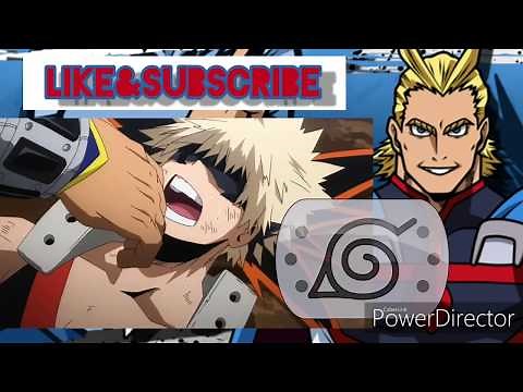 All Might vs Deku (Izuku Midoriya) and Kacchan (Katsuki Bakugou) English Dubbed