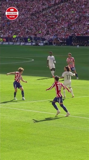 The Derby Begins: Atletico vs Real Madrid ⚔️ #footballshorts #laliga #realmadrid