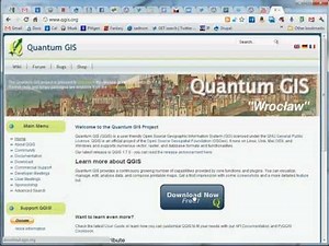 Introduction to Quantum GIS (qgis) v 1.7.0 - Part 1/2