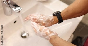 Wash your hands with warm soapy water and wash fingers frequently or use hand sanitizer gel. Hand hygiene