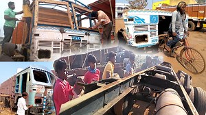 Truck Body Re-build and Painting || Body Restoring Skill- #auto #automotive #repairing #restoring #rebuild #truck #indiantruck #Tata3118 #truckbodybuilding #truckbodyrepairing #truckbodyrebuild #indiantruckrepairing #bodybuildingshop #truckpainting #truckfullrestoring #indiantruckmechanics #mechanicguru | Mechanic Guru