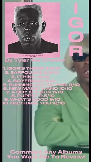 Album Review! IGOR by Tyler the Creator