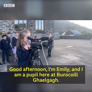 18K views · 332 reactions | Children at Bunscoill Ghaelgagh, the world's only Manx-speaking primary school, are leading a revival in the language. As part of their studies this term, they even produced their own special edition of BBC North West Tonight! | BBC Isle of Man | Facebook