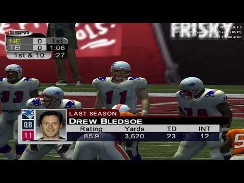 ESPN NFL 2K5 Xbox Series X Gameplay ( PS2 )