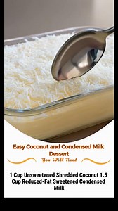 Easy Coconut and Condensed Milk Dessert Recipe in (c.o.m.m.e.n.t ).👇 | Weight Watchers Community