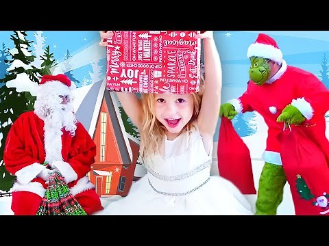 Stacy, Diana y Roma en una historia de Navidad para niños