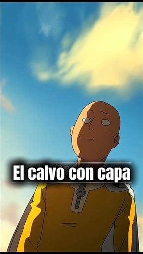El calvo con capa 🔥 _ One punch man #shorts #anime