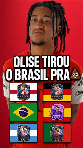 Did Olise forget about the Brazilians? 🧐 #soccer #olise #trivia