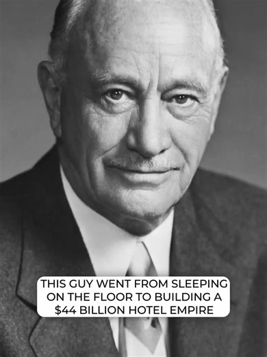 How Conrad Hilton Turned One Broken Hotel Into a $44B Empire - Why you should choose a career in hospitality management #conradhilton #hiltonhotel #hospitality #success