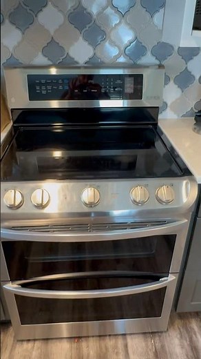 Where is the model number on lg oven