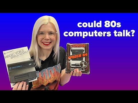Exploring 80s Home Computer Speech Synthesizers