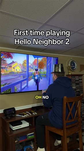 First time playing Hello Neighbor 2! 👮🏻‍♂️ #helloneighbor #helloneighbor2 #theodorepeterson #fnaf #fnaffangame