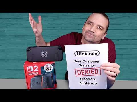 Nintendo Claimed Liquid Damage - Customer Says NO WAY!