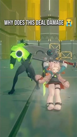 ZHAO HAS FALL DAMAGE?!? 😭 #zenlesszonezero #zhao