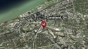Cleveland City Map Zoom Oh Usa Stock Footage Video (100% Royalty-free) 1103296289 | Shutterstock